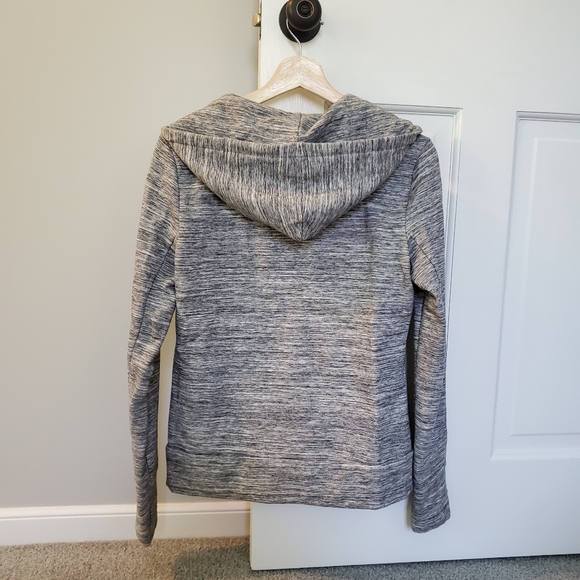 GapFit Women's Heather Grey Full-Zip Jacket - Picture 2 of 7